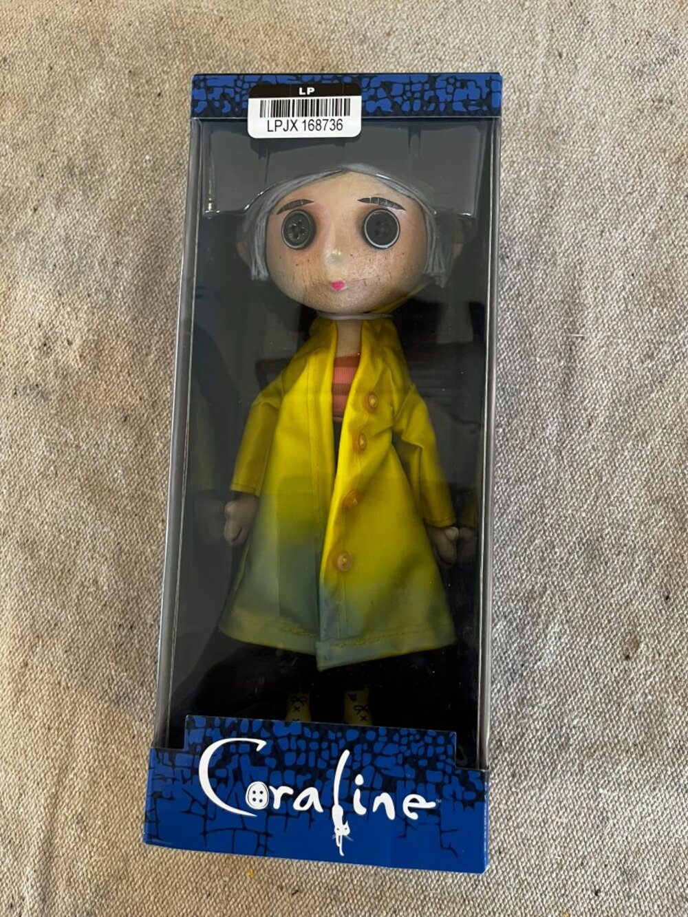 Coraline Neca laika Replica 9" Prop Doll New In Box - Picture 1 of 6